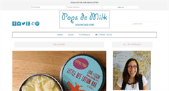 Desktop Screenshot of popsdemilk.com