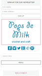 Mobile Screenshot of popsdemilk.com